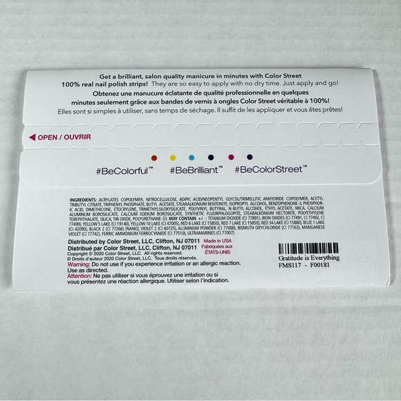 *Retired* Color Street: Gratitude is Everything | Metallic Brown Classic Elegant - Picture 4 of 12